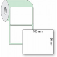 Etiqueta Adesiva para Impressoras Térmicas, 100x80mm x 1 coluna